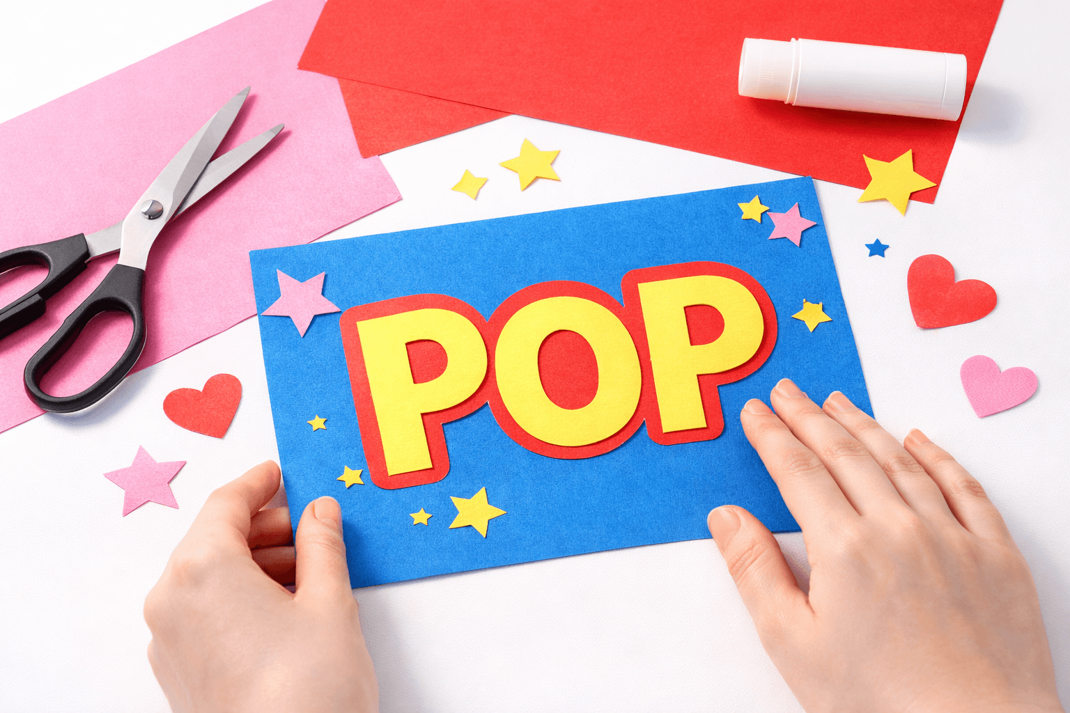 POPや装飾に適した<br>扱いやすい紙質